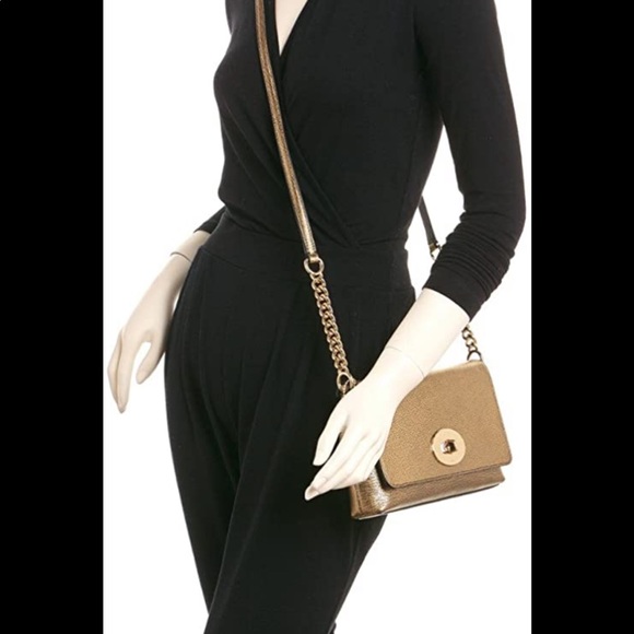 SOLD|Coach Gold Crosstown Leather Purse Bag Small - Picture 11 of 11